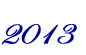 2013年